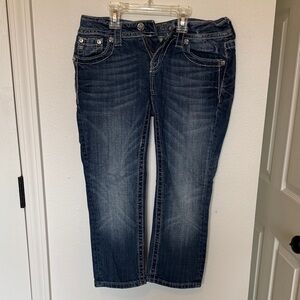 Miss Me Dark Wash Cropped Jeans